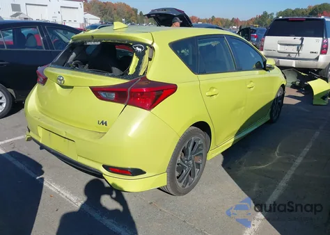 2017 Toyota Corolla Im из США, поврежденный, VIN JTNKARJEXHJ529087